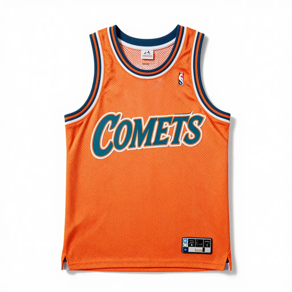 Basketball cover: Comets Retro