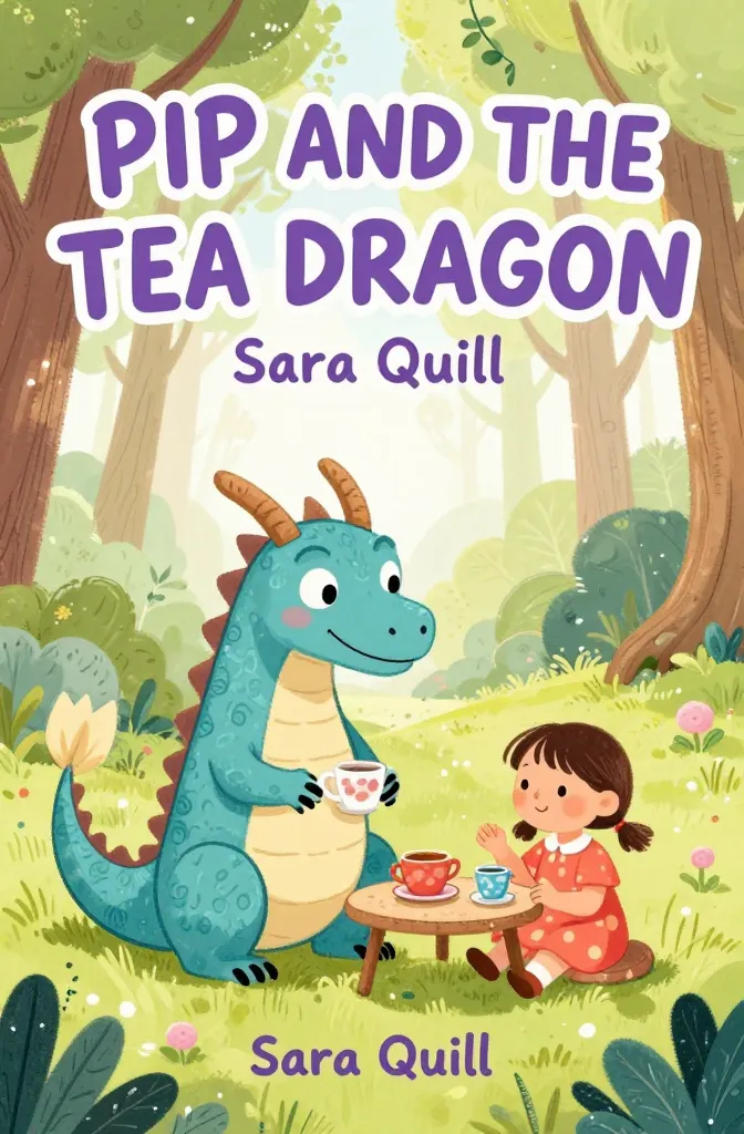 Children's cover: Pip and the Tea Dragon
