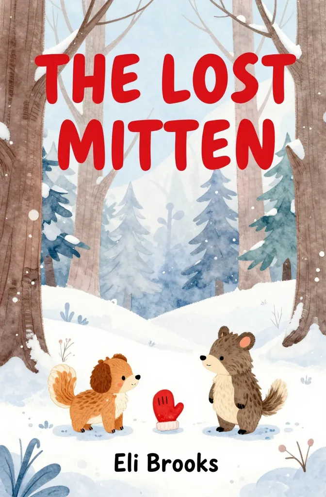 Children's cover: The Lost Mitten