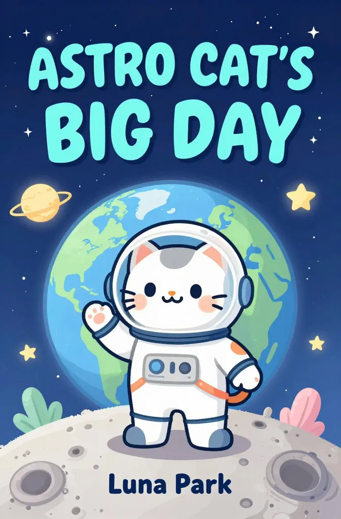 Children's cover: Astro Cat's Big Day