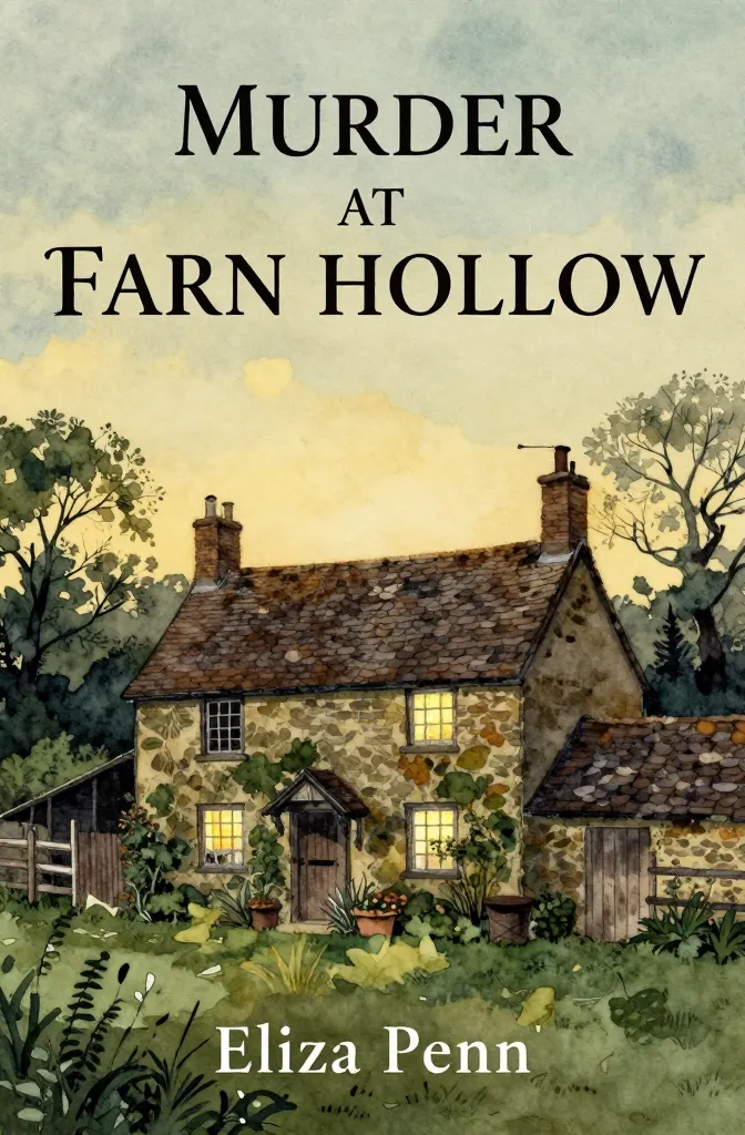 Mystery book cover example