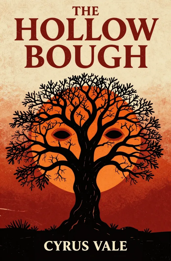 Horror book cover example