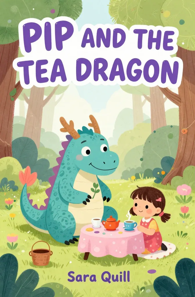 Children book cover example