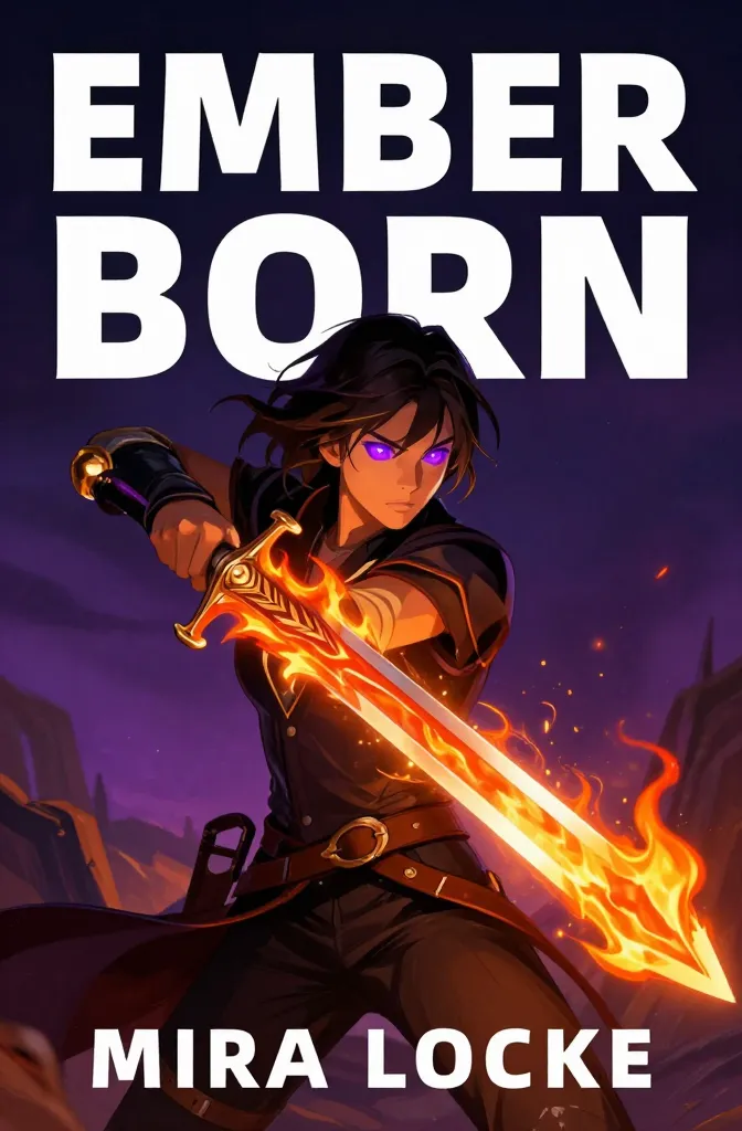 YA cover: Ember Born