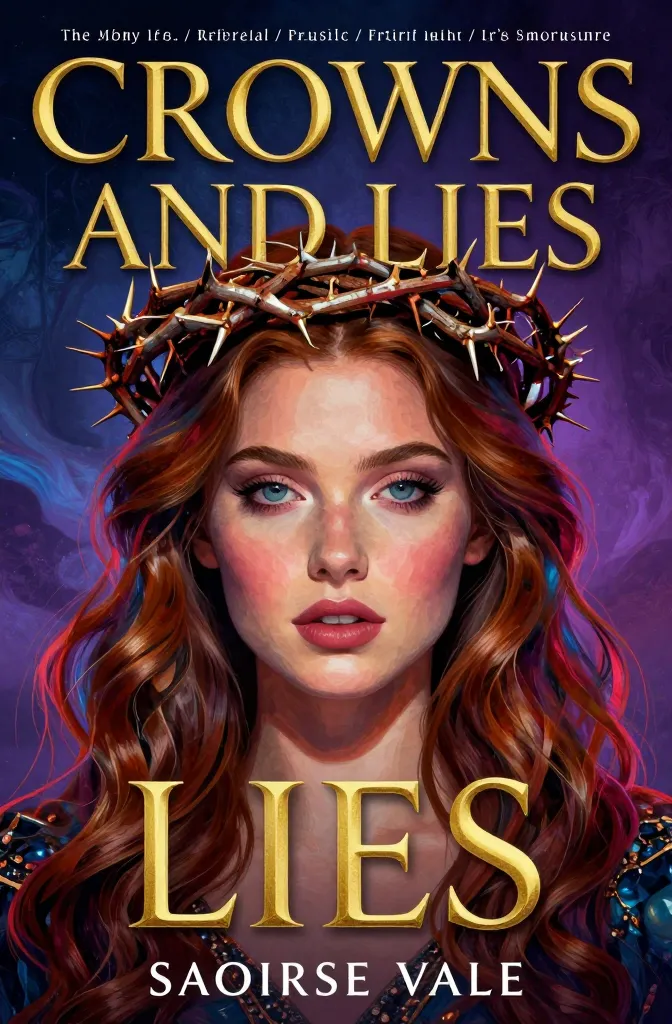 YA cover: Crowns and Lies
