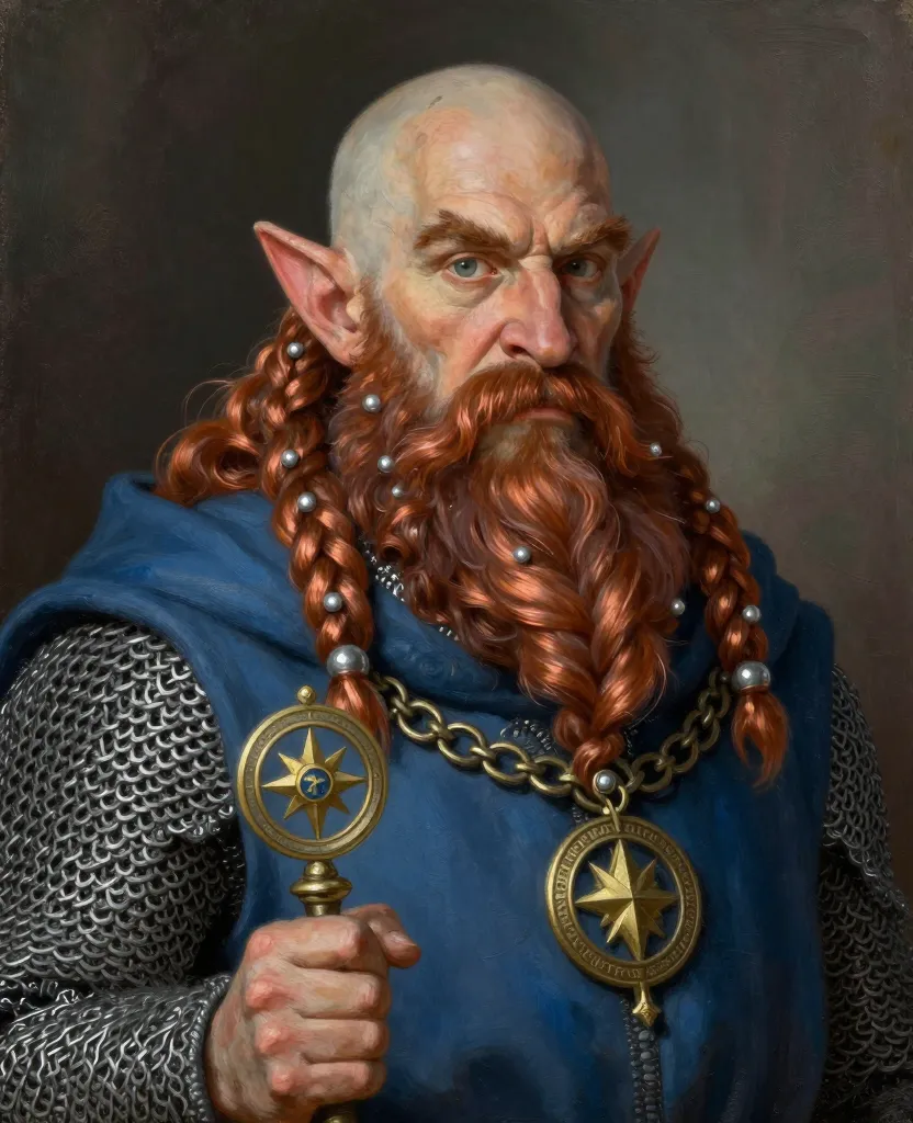 Dwarf Cleric book cover example