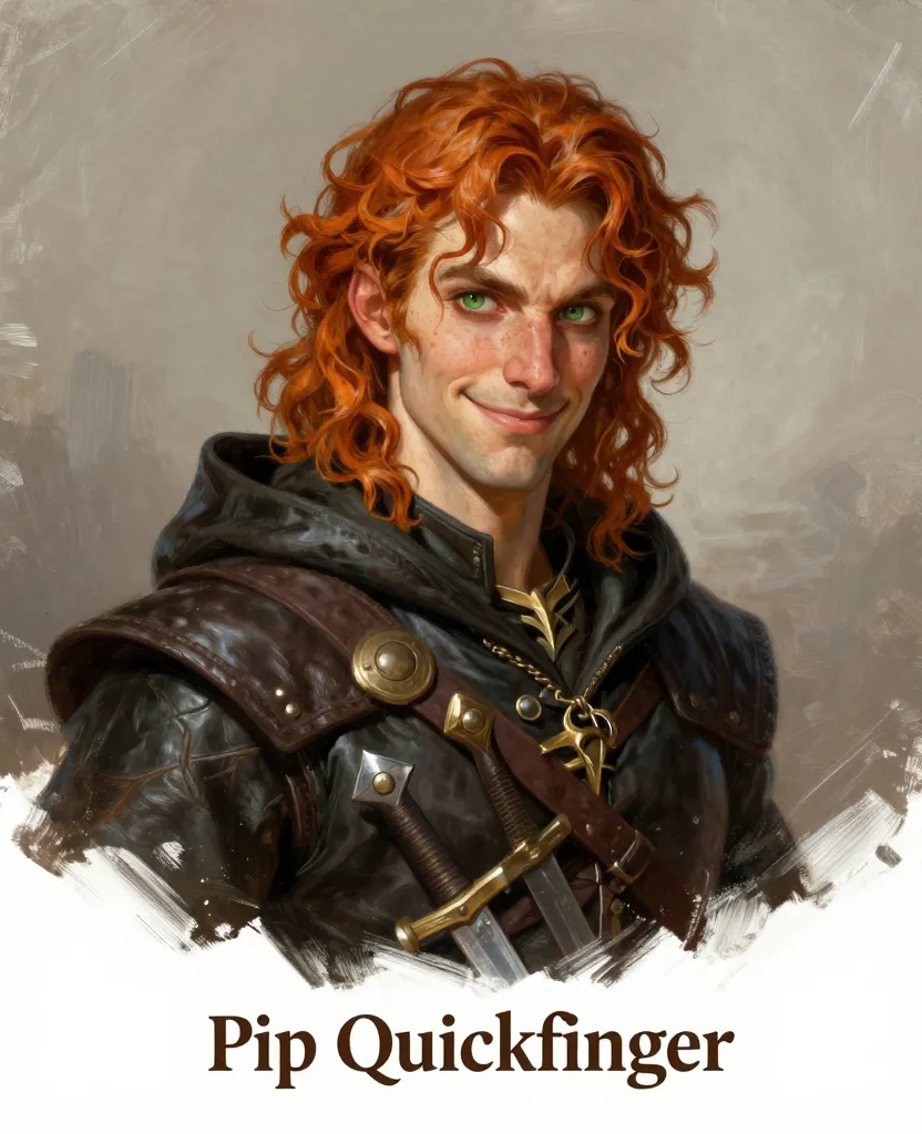 Halfling Rogue book cover example