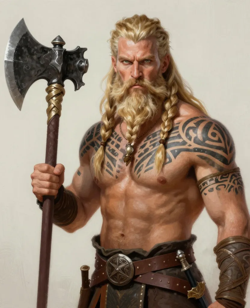 Barbarian cover: Ulfgrim Ironhide