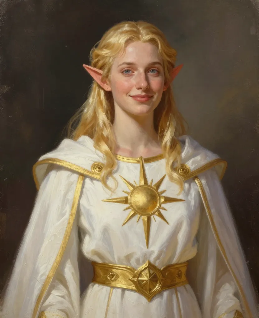 Cleric cover: Sunsinger Nalia