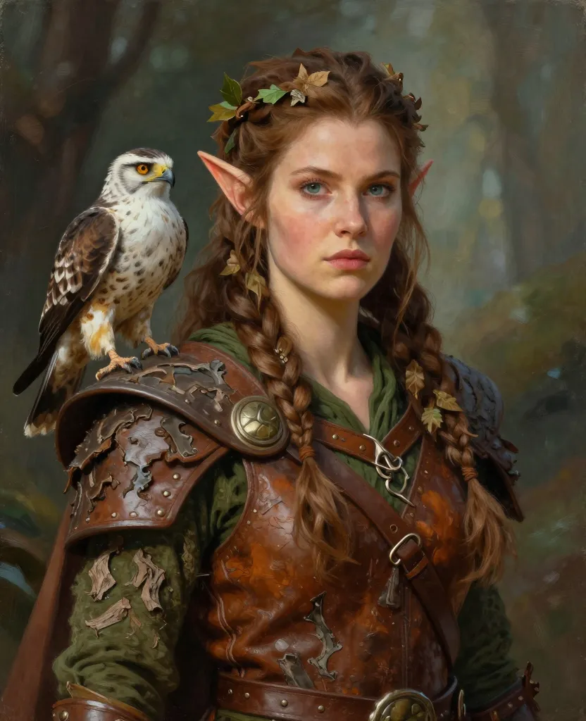 Druid cover: Oakheart Eimir