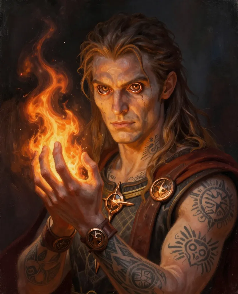 Sorcerer cover: Aria Flameweaver
